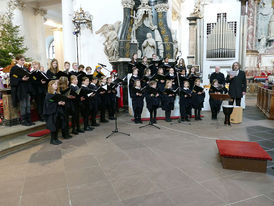 Diözesale Aussendung der Sternsinger im Hohen Dom zu Fulda (Foto:Karl-Franz Thiede)